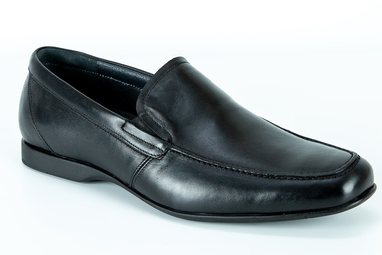 7468 - Comflex Men's Dress Black Comfort Slip On Shoe With