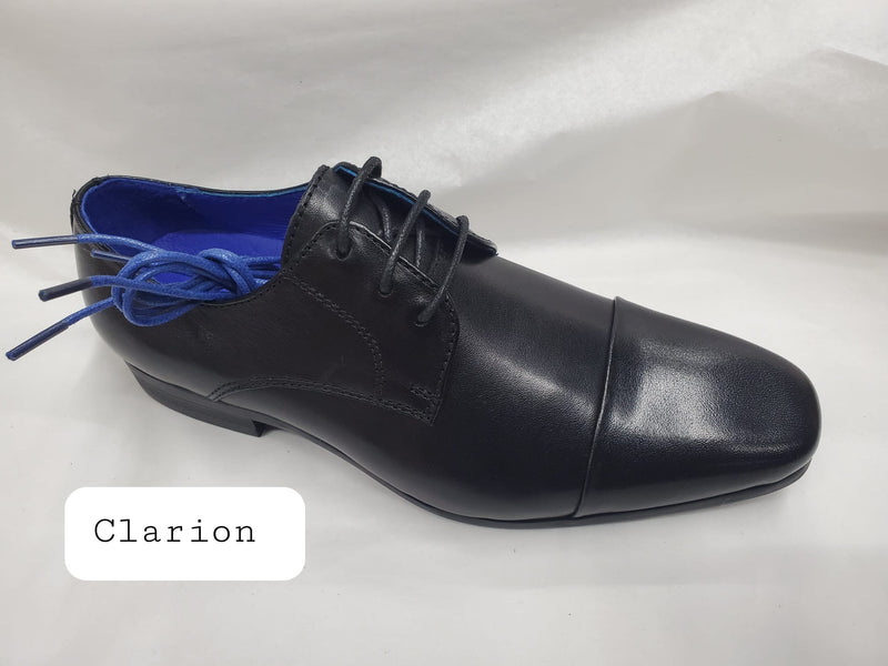 Clarion - REGAL MEN'S DRESS BLACK LEATHER LACE SHOE CAP TOE ELEGANT RU Mirage Shoes Clarion - REGAL MEN'S DRESS BLACK LEATHER LACE SHOE CAP TOE ELEGANT RU Mirage Shoes